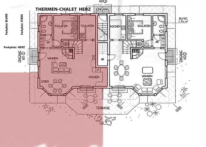 דירה Thermenchalet באד קליניקירשהיים